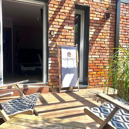 Superior Z Tarasem By Ku Słońcu Jastrzębia Góra Apartament *